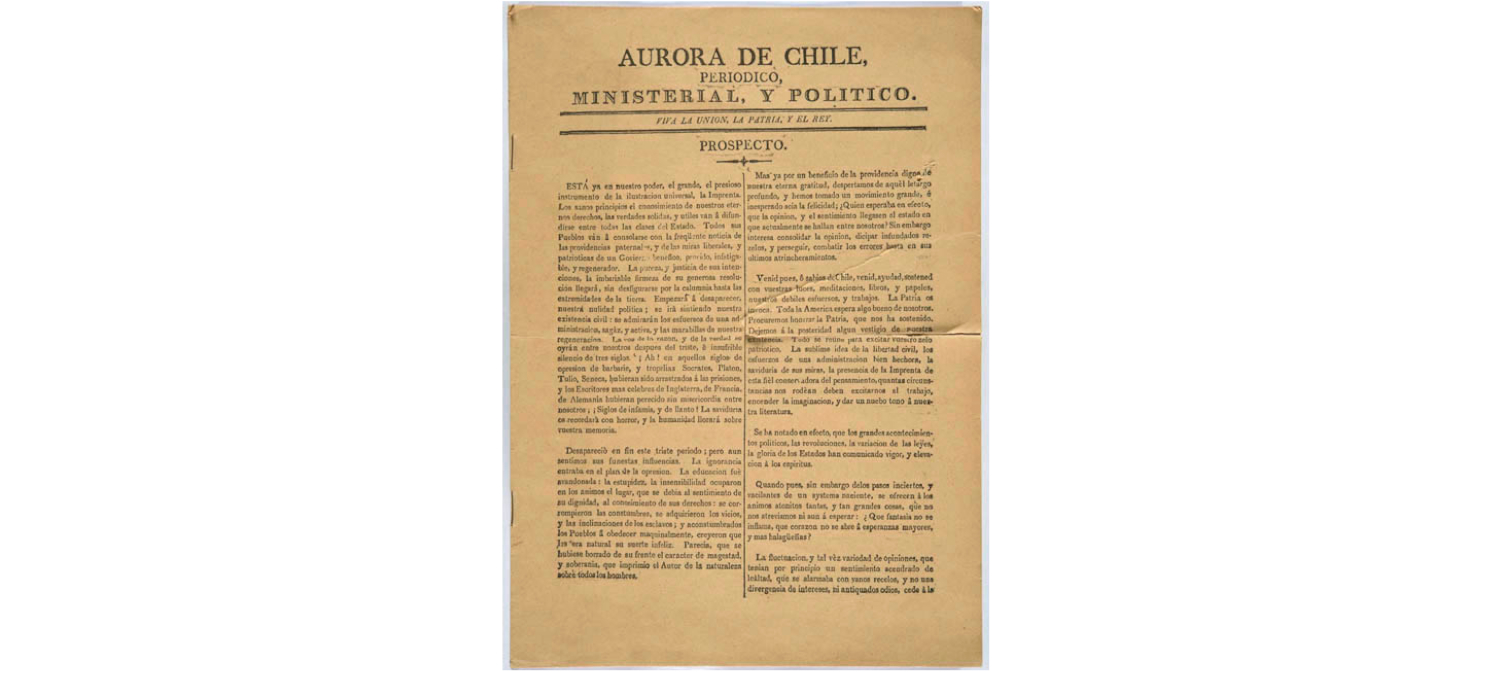 Portada de Ejemplar de la Autora de Chile