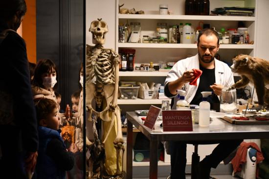 Actividad del Día de los Patrimonios en el Museo Nacional de Historia Natural