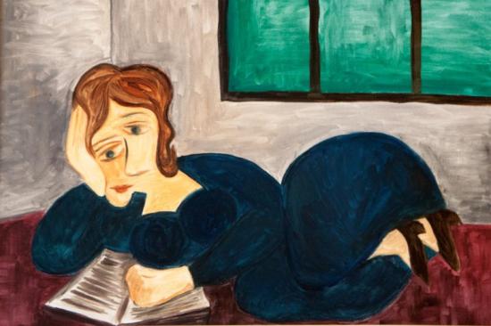 Woman Reading by Picasso